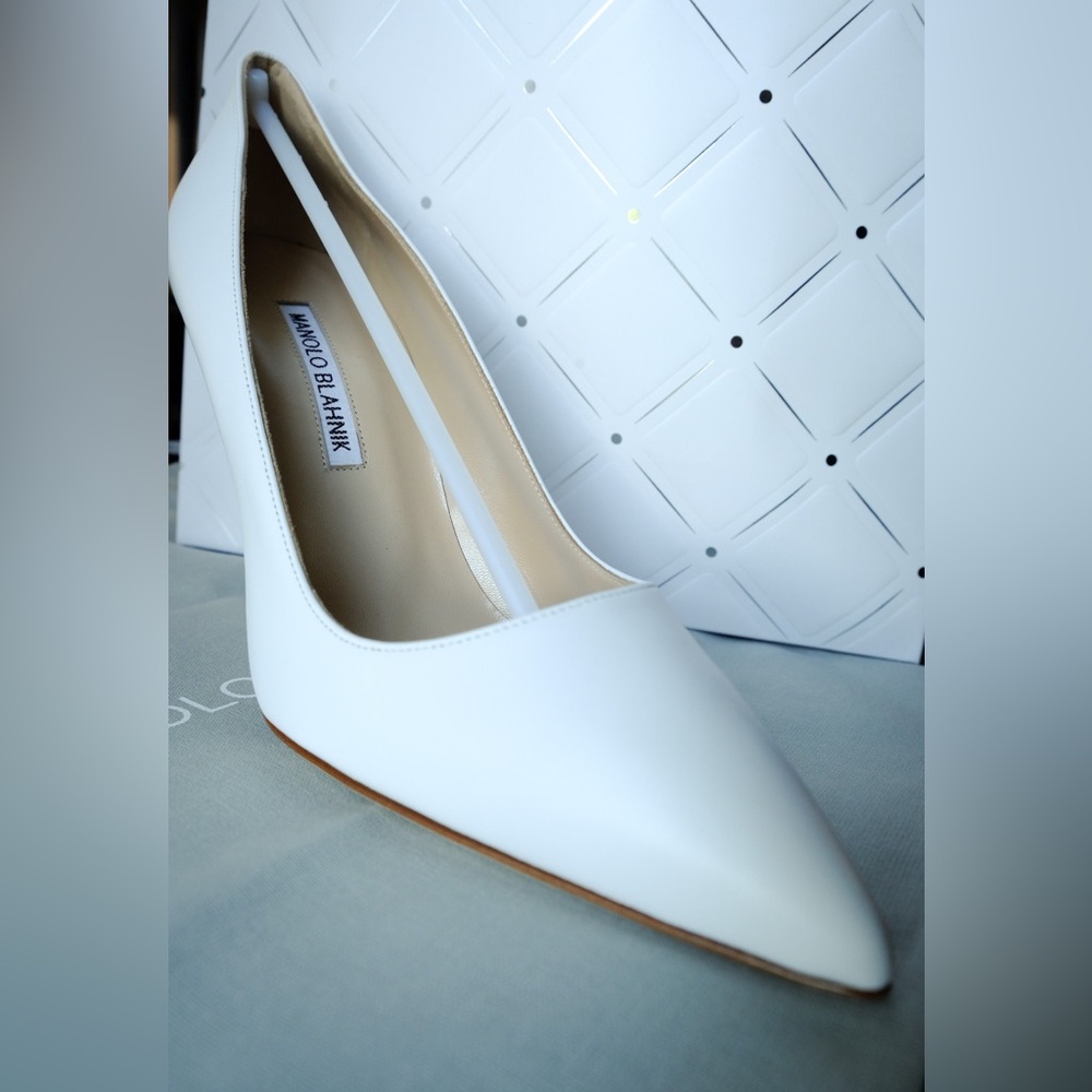 Manolo Blahnik BB Leather Pump 37.5 (8)